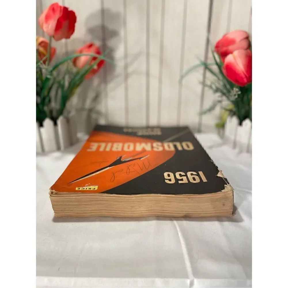 1956 Oldsmobile Shop Manual-First Edition-Vintage-Rare